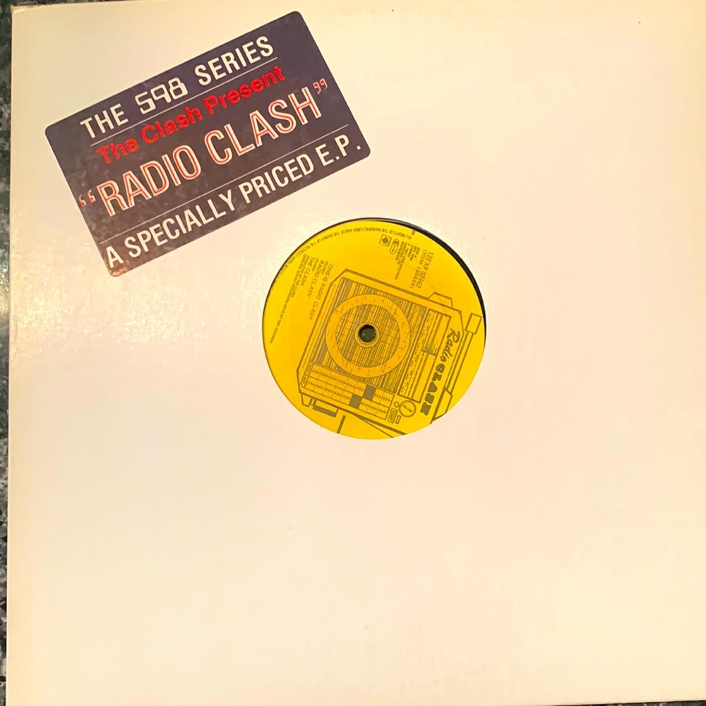 LP vintage The Clash “Radio Clash”